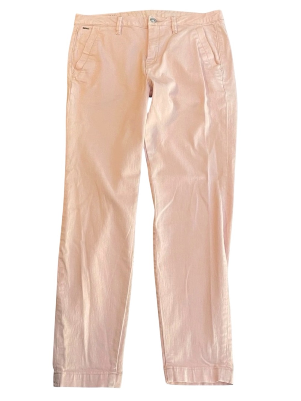 G-Star Light Pink Cotton Stretch Bronson Mid Waist Skinny Chino Pant (27x26)